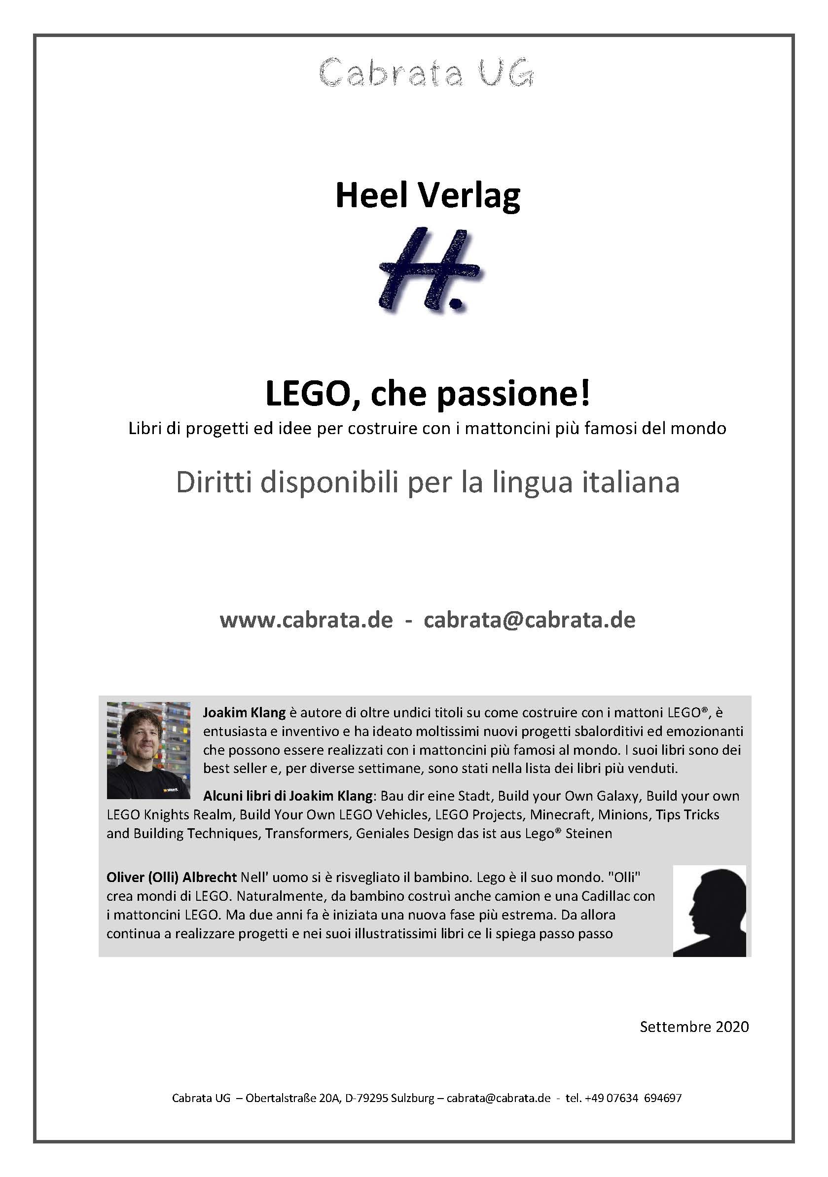 LEGO per ragazzi e bambini